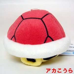   Mario Kart Vol. 2 Plush Toy   4.5 Red Shell (Japanese Import) Toys