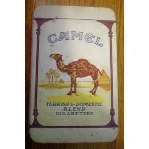   Cigarette Tin    Turkist and Domestic Blend Cigarettes    3.5 x 5.5