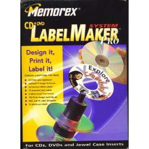  Memorex CD & DVD Label Maker System PRO