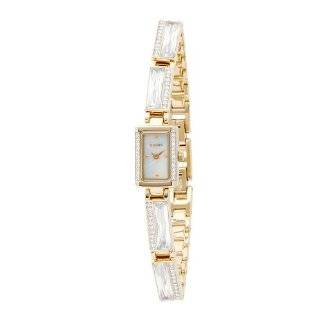 Elgin Womens EG616 Austrian Crystal Accented Bracelet Watch