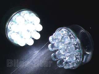 2pcs 1157 2057 HID White 12 LED Tail Wedge Bulb light (1157 004 W)