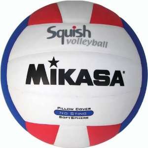  Mikasa Squish No Sting Pool Volleyball: Sports & Outdoors