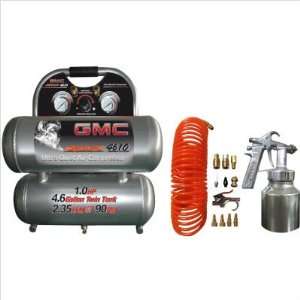  Air Compressor with 15 Piece Air Tool Accessory Kit: Home Improvement