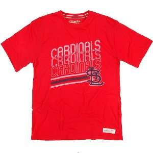   Louis Cardinals Repeat T Shirt by Mitchell and Ness
