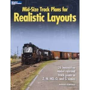     Mid Size Track Plans for Realistic Layouts (Books) Toys & Games