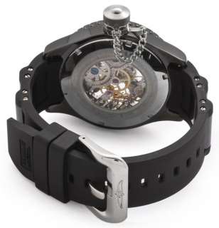   Russian Diver Mechanical Skeleton Ceramic Polyurethane Watch  