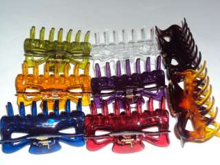 large JAW CLIPS hair clip holder ponytail claw 8 color  