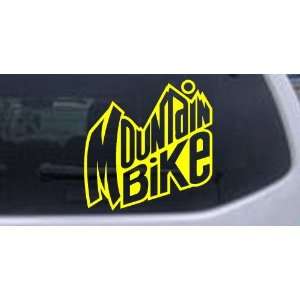  Mountain Bike Sports Car Window Wall Laptop Decal Sticker 