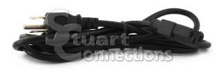   Universal Printer, TV or Computer AC Power Cord Cable (round)  