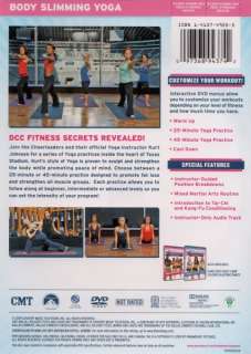DALLAS COWBOYS CHEERLEADERS BODY SLIMMING YOGA DVD NEW SEALED WORKOUT 