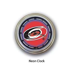  NHL Carolina Hurricanes Neon Clock   18 inches BIG Sports 