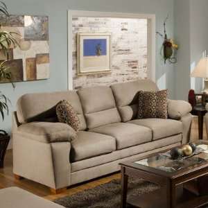  Cobblestone Microfiber Queen Sleeper Sofa Furniture 