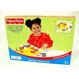  Fisher Price Sponge Painting Set: Toys & Games