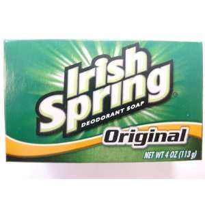    Irish Spring 4 Oz Original Deodorant Soap Case of 54 Beauty