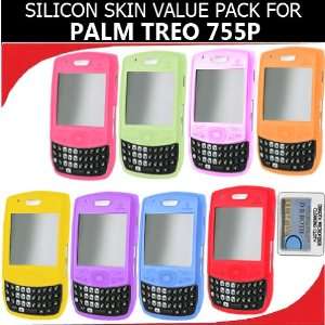  Silicone Skin 8 pc. Value Pack for your Palm Treo 755p 