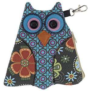  Patchwork Owl Coin Bag (D) 
