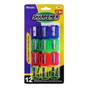   Transparent Square Pencil Sharpener Case Pack 144 