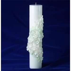  Handcrafted Centerpiece Wedding Pillar Candle II (L)
