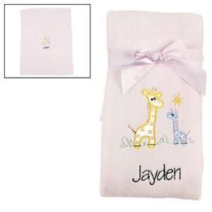   Pink Giraffe Blanket   Party Themes & Events & Party Favors: Home