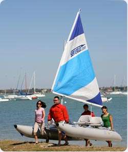 SEA EAGLE 14 SC, 14 SAILCAT SAIL BOAT, DELUXE PACKAGE  