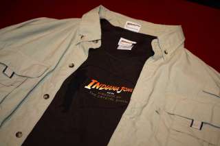 The INDIANA JONES long sleeve Shirt is made of 100% Nylon (shell) and 