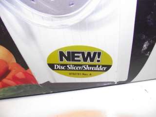   Stand Mixer Disc Slicer & Shredder Attachment (Mdl# DVSA)  