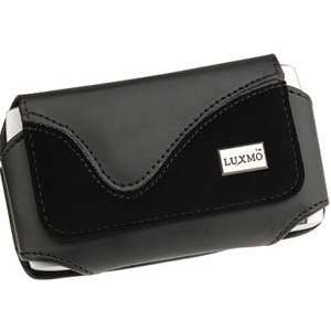   Black Duo Tone Leather Case Pouch For Palm Treo Pro 