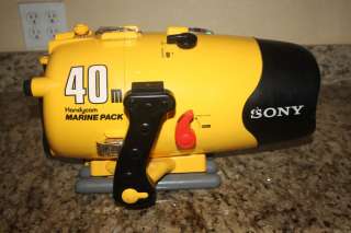 Sony Handycam Marine Pack 40 m MPK F40 Underwater Camera Housing 