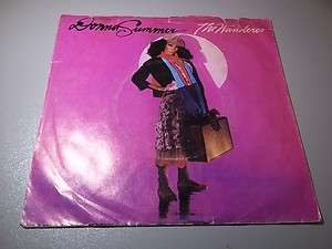 DONNA SUMMER: THE WANDERER soul disco 45 record d  