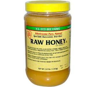 Organics RAW Honey 3 lbs Grocery & Gourmet Food