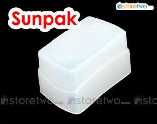 Flash Bounce Diffuser Cap Box fits Sunpak PF30X PZ40X  