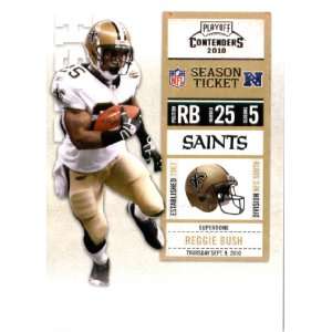   Reggie Bush   New Orleans Saints   NFL Trading Card in Screwdown Case