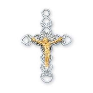L6086 Solid Sterling .925 Silver Christian Religious Jewelry Pendant 