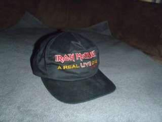 Iron Maiden Real Live One Tour Hat Super Rare Awesome  