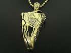 Trainer Gold plated hip hop pendant necklace bling new