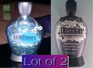 Luminary & Obsidian Tanning Bed Lotion by Designer Skin  