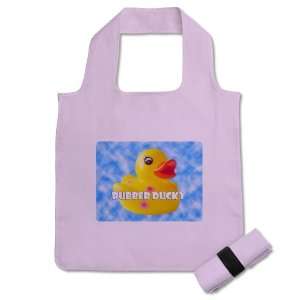   Shopping Grocery Bag Lavendar Rubber Ducky Girl HD 