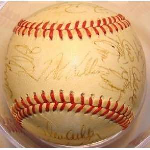   Astros Team 25 SIGNED Feeney Baseball NOLAN RYAN