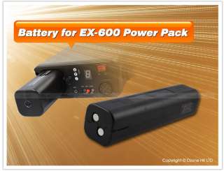 Battery for EX600 600W Portable Flash Light Power Pack #S340  