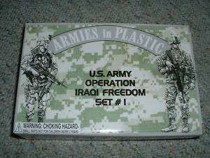 Armies in Plastic 1/32 54mm US Army Iraq Set 1  