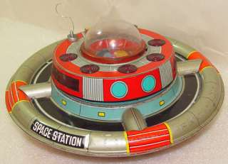 Vintage TN Nomura Space Commander Station Rocket Toy  