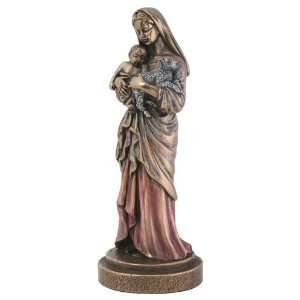  Mary With Jesus And Lamb Statue Figurine Decoration