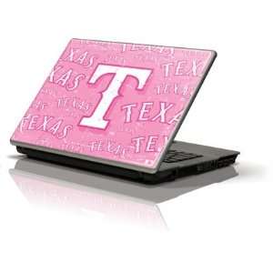  Texas Rangers   Pink Cap Logo Blast skin for Apple MacBook 