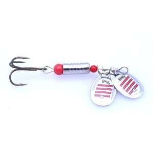  Seasky Double Blade Spinners Spinnerbaits 0.2 oz Sports 