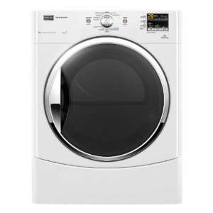  Series High Efficiency Electric Steam Dryer   White Appliances