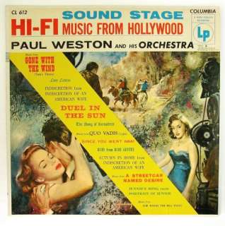 PAUL WESTON & ORCHESTRA Sound Stage LP NM  NM   