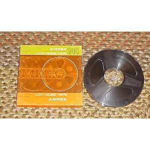  Ampex 344 Reel to Reel Magnetic Recording Tape Low Noise 7 