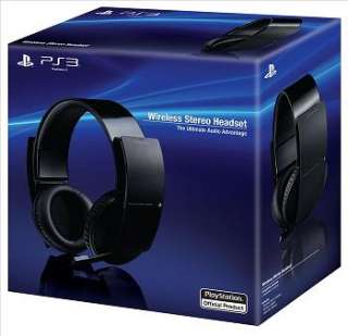  the official ps3 wireless stereo headset 7 1 virtual surround sound 