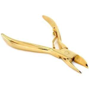 Professional Toe Nail Clippers Gold Pedicure Tool 4 