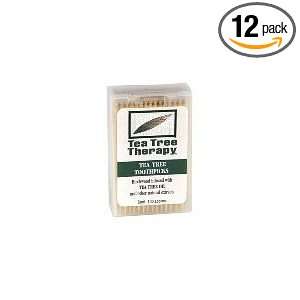  Tea Tree Toothpicks 100 count By Tea Tree Therapy   12 